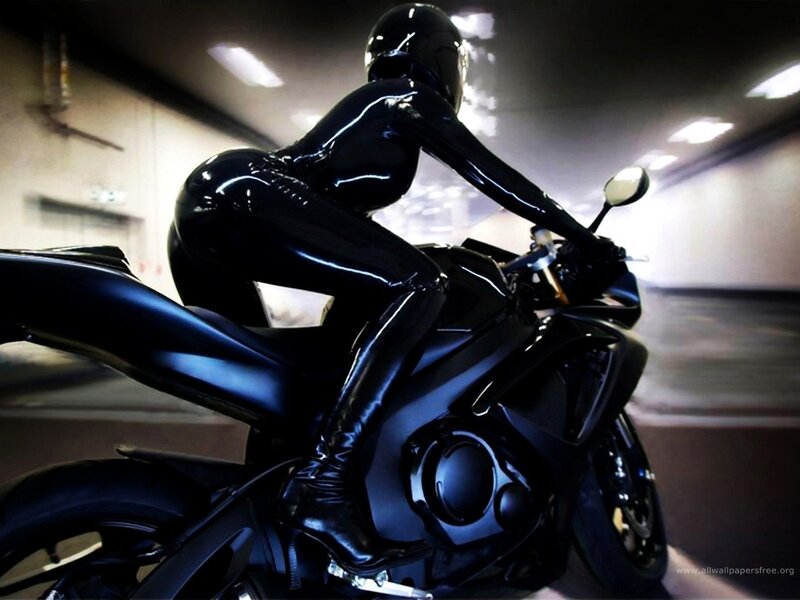 person on motorcycle in tunnel