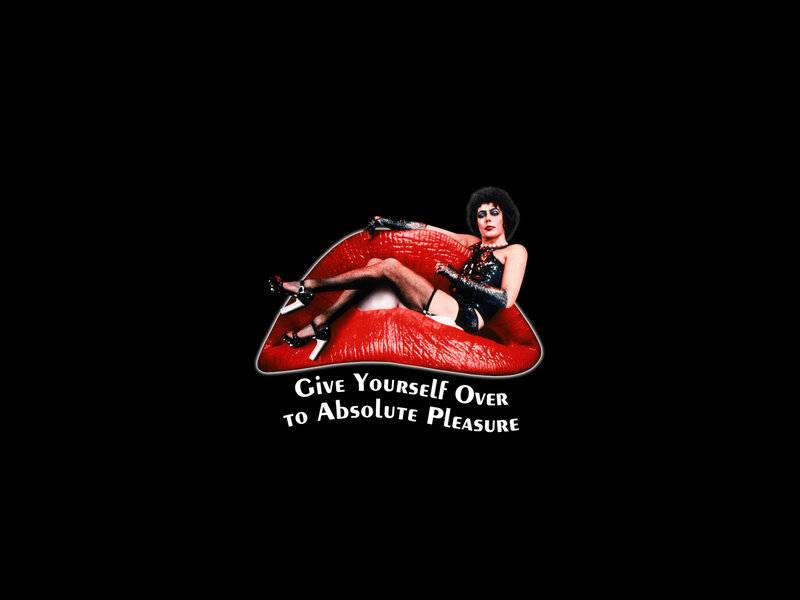 Person on Red Lips