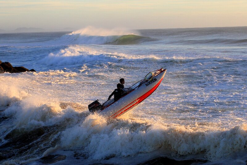 Person on Speedboat