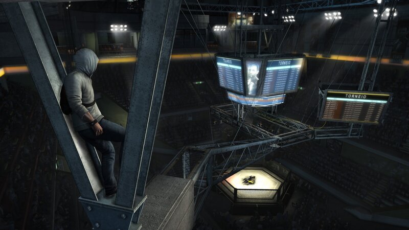 Person on Steel Beam