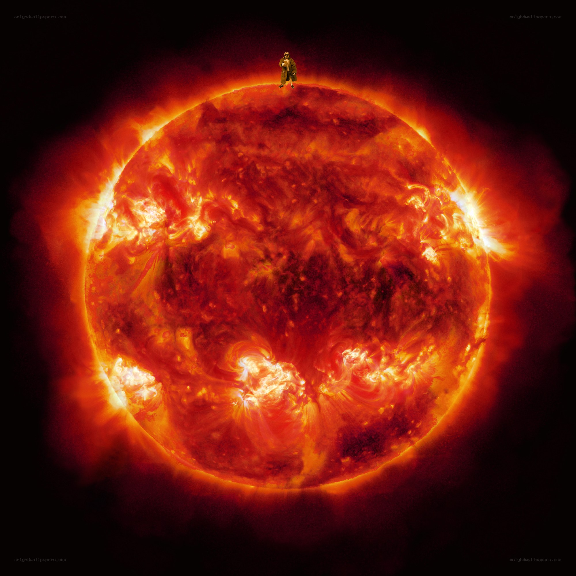 Person on the Sun