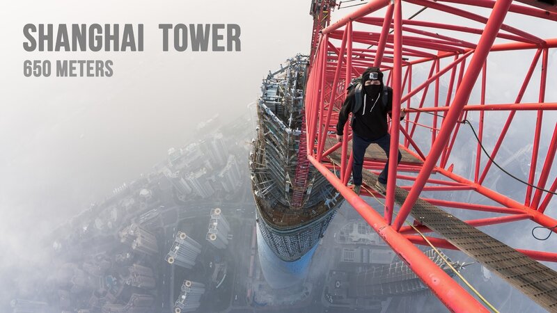 Person on Tower Structure