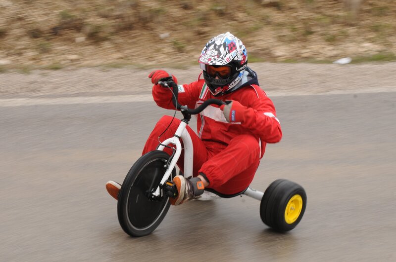 Person on Tricycle