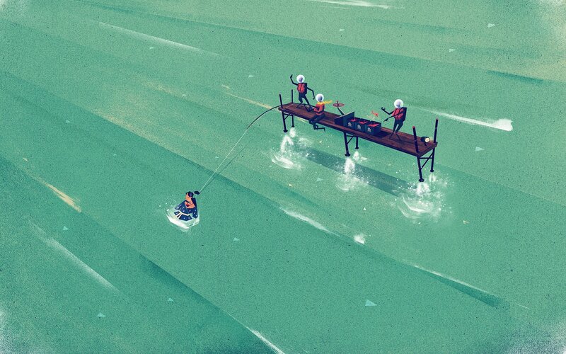 Person on Watercraft