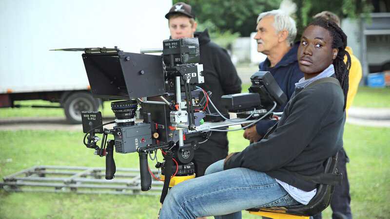 Person Operating Camera Rig