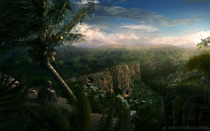Person Overlooking Canyon