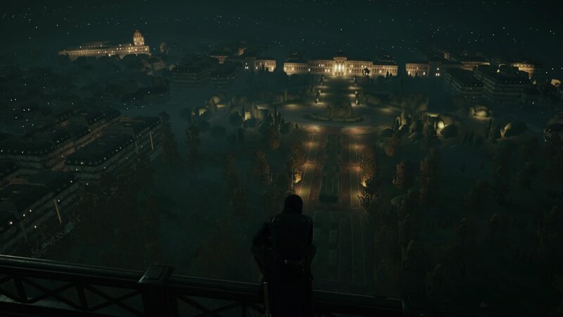 Person Overlooking City — Black, Dark, Mysterious