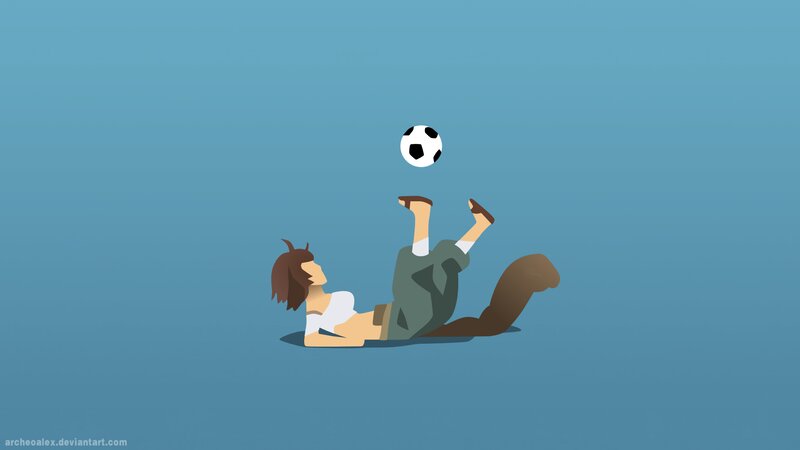 Person Playing Soccer