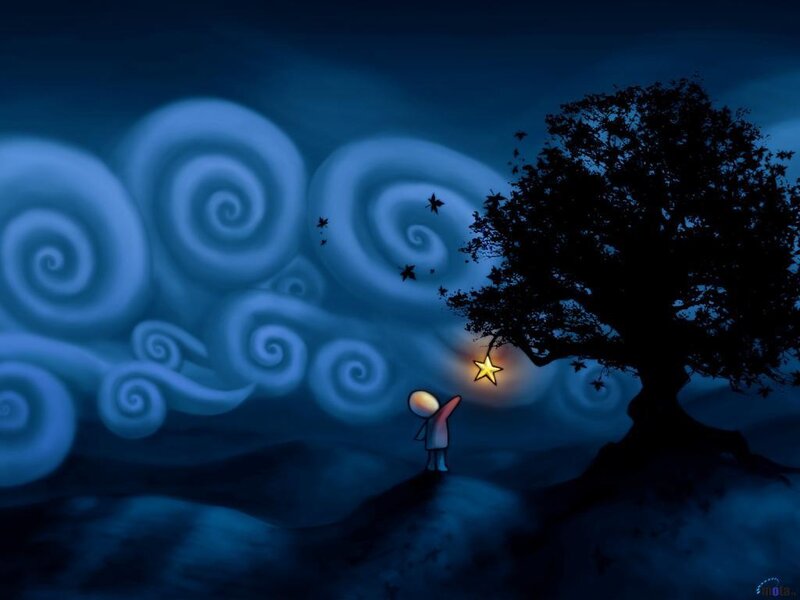 Person Reaching for Star