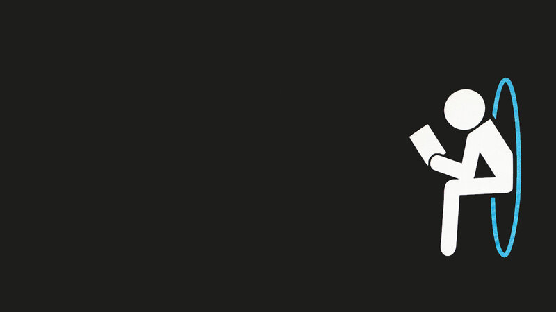 person reading book icon