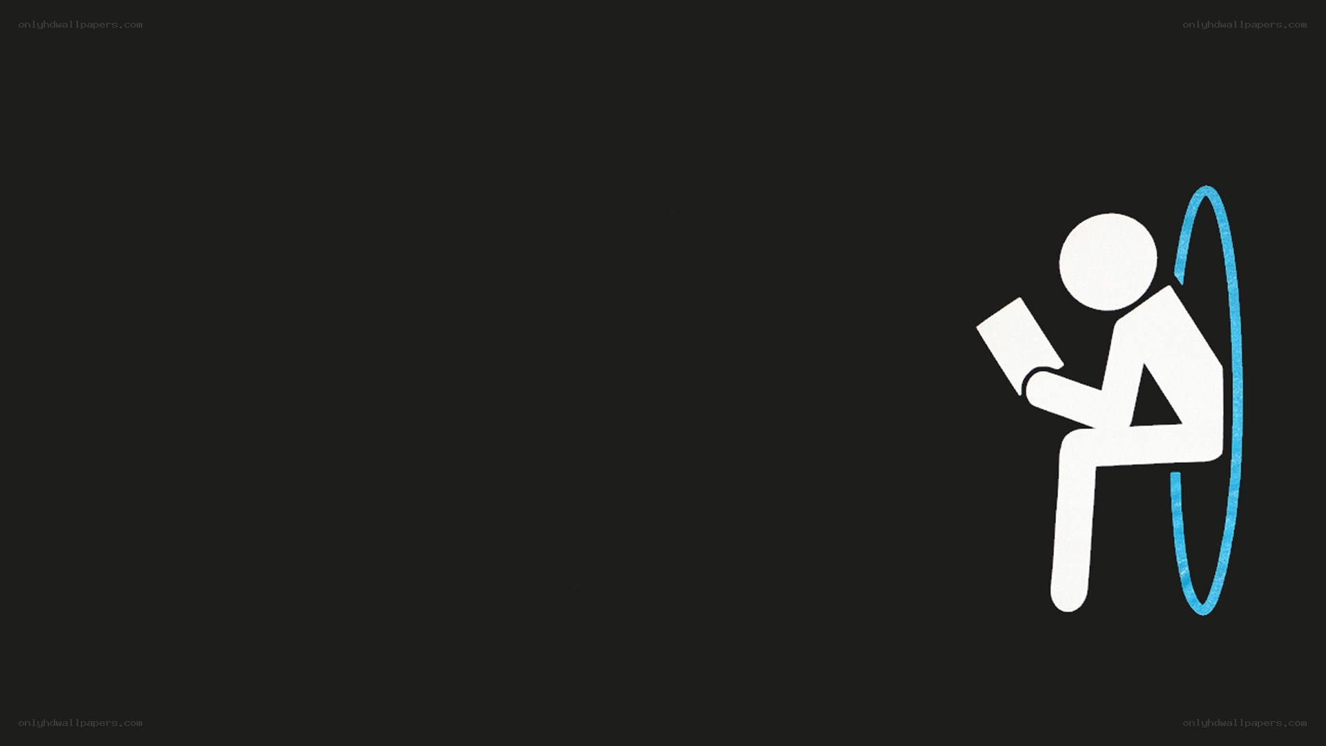 person reading book icon