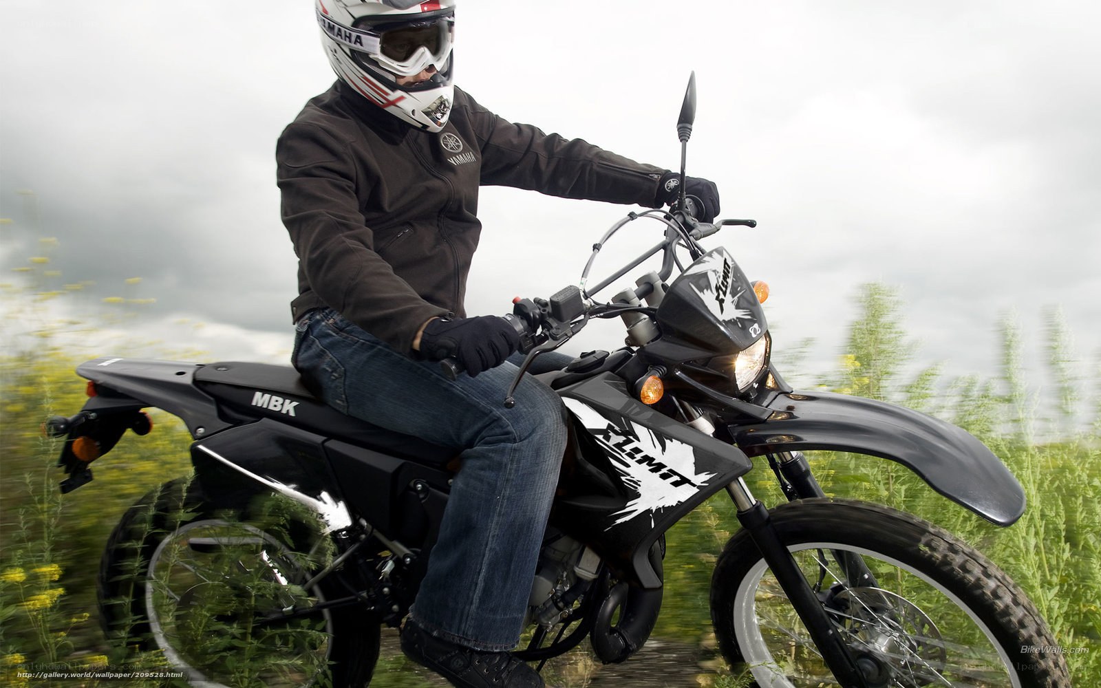 person riding a motorcycle