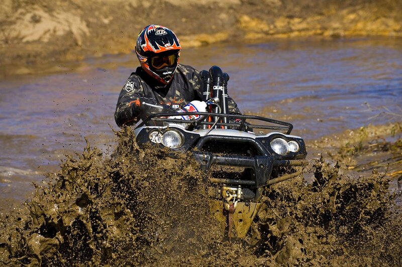 Person Riding ATV