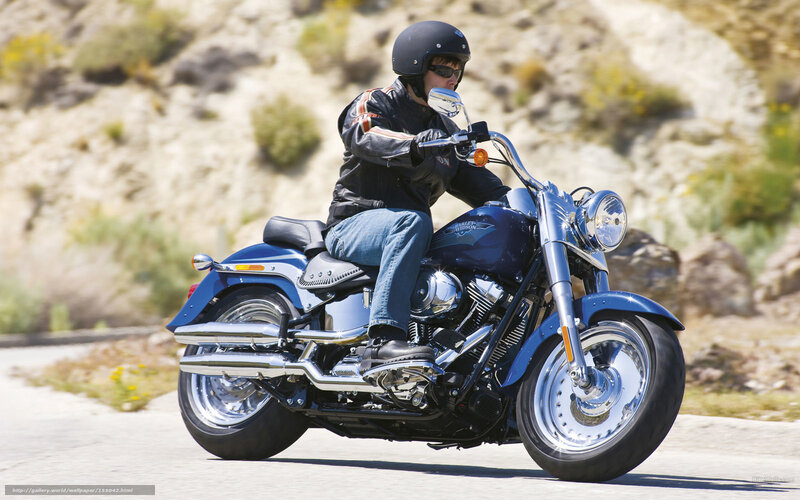 Person Riding Blue Motorcycle — Active, Afternoon