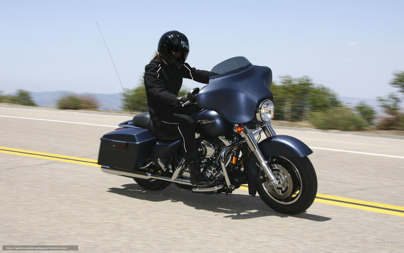 Person Riding Motorcycle — Blue, Active