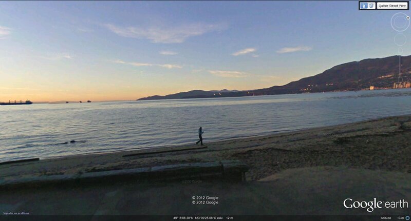 Person Running on Beach