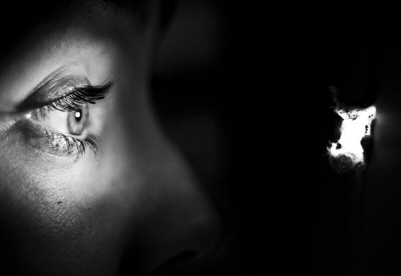 Person's Eye in Profile