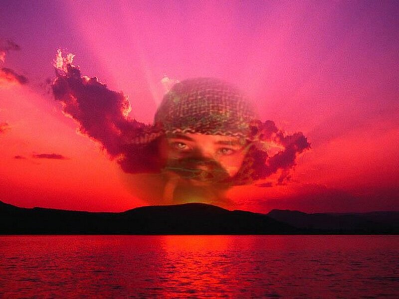 Person's Face in Sky