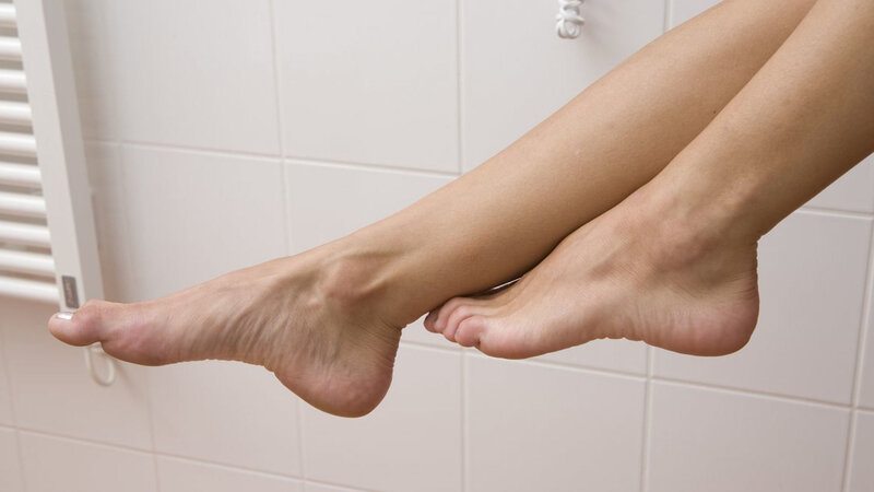 Person's Feet and Legs