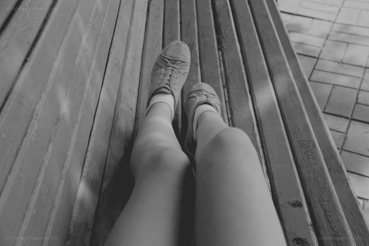 person sitting on a bench