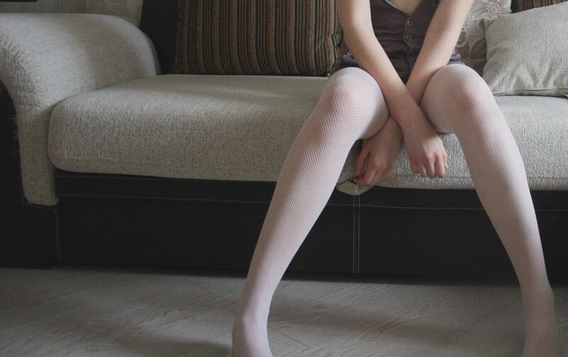person sitting on a couch