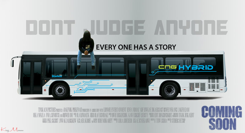 Person Sitting on Bus