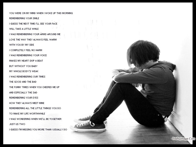 Person Sitting on Floor — Black, Melancholic