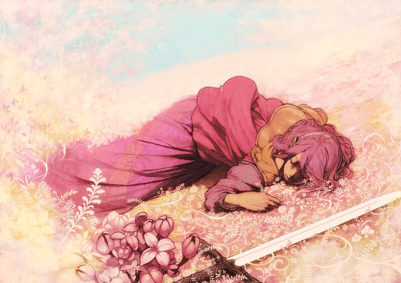 Person Sleeping on Ground