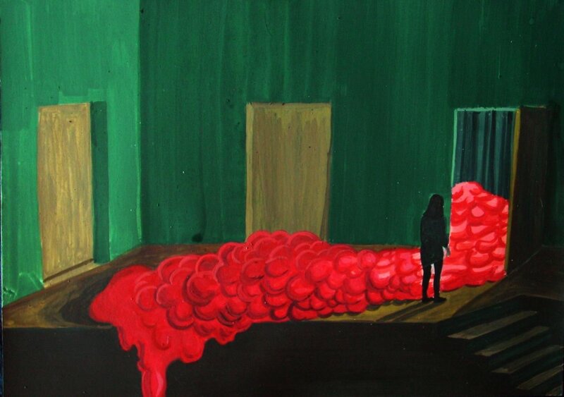 Person Standing in Room