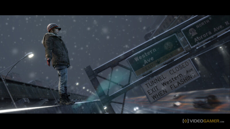 Person Standing on Bridge