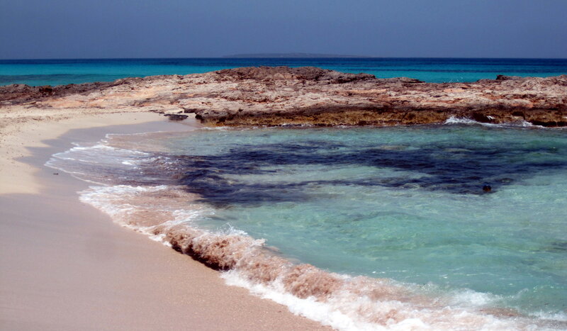 Person Swimming in Ocean — Blue, Serene