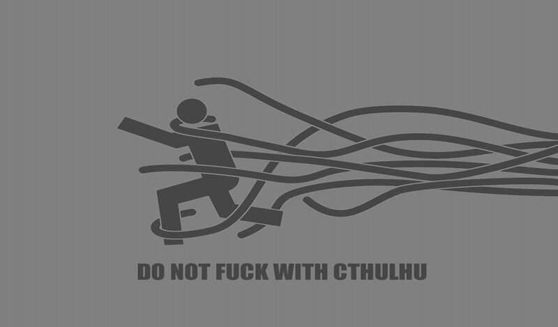 Person Tangled in Wires — Gray