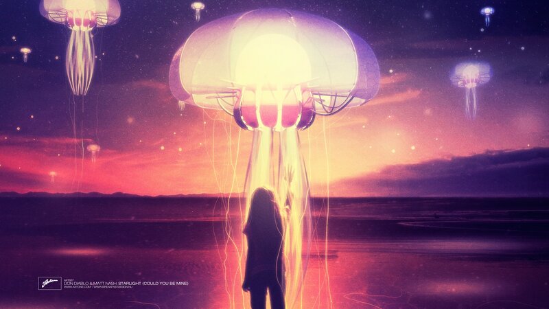Person under Jellyfish