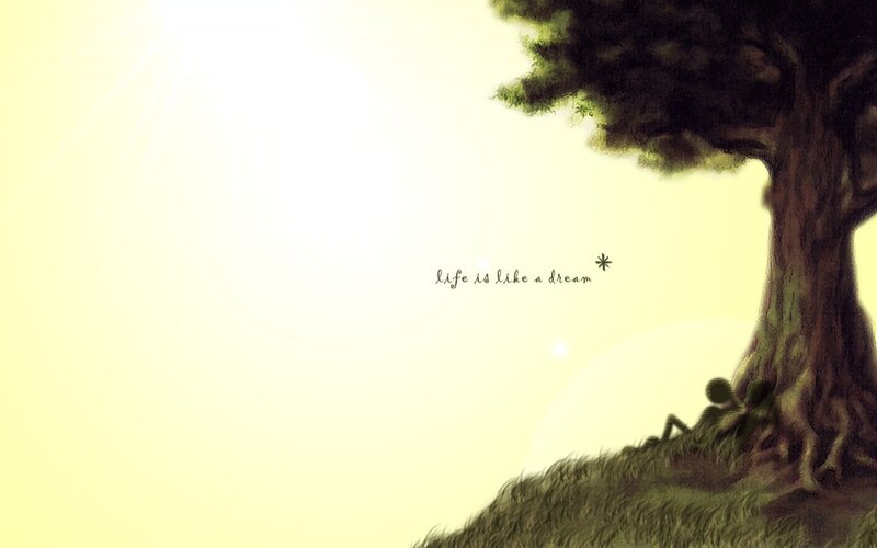 Person under Tree