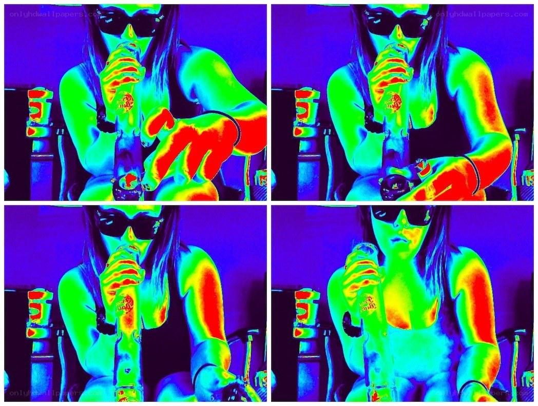 person using a vape device