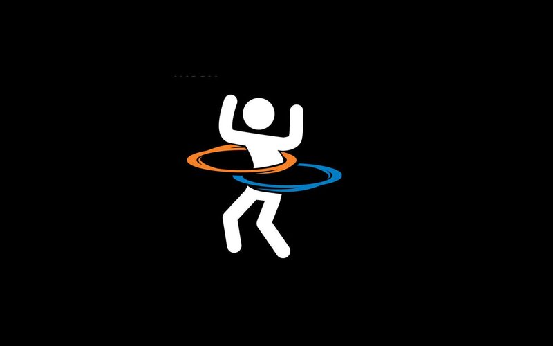 person using hula hoop
