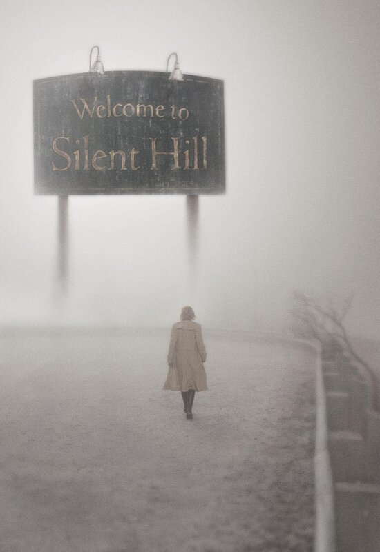 Person Walking on Road — Gray, Eerie, Mysterious