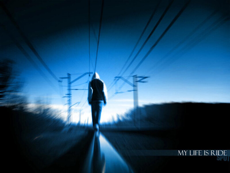 Person Walking on Road