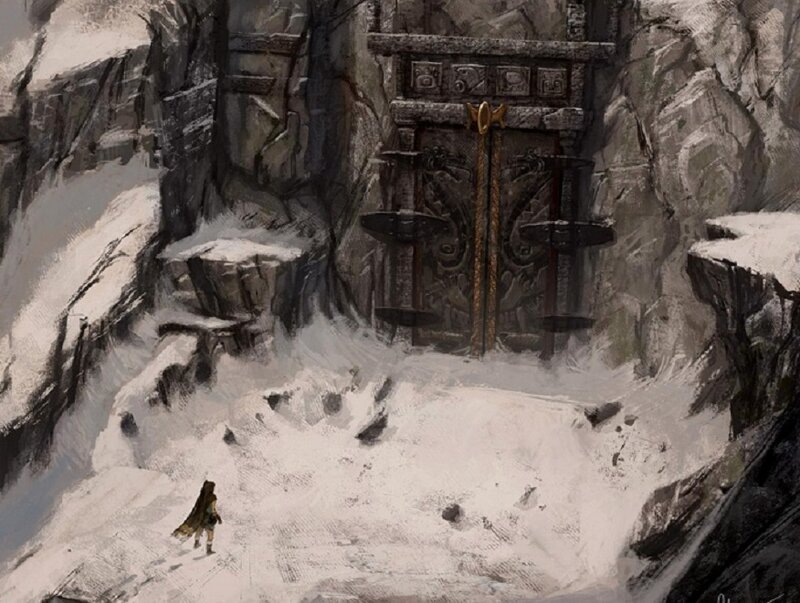 Person Walking to Door