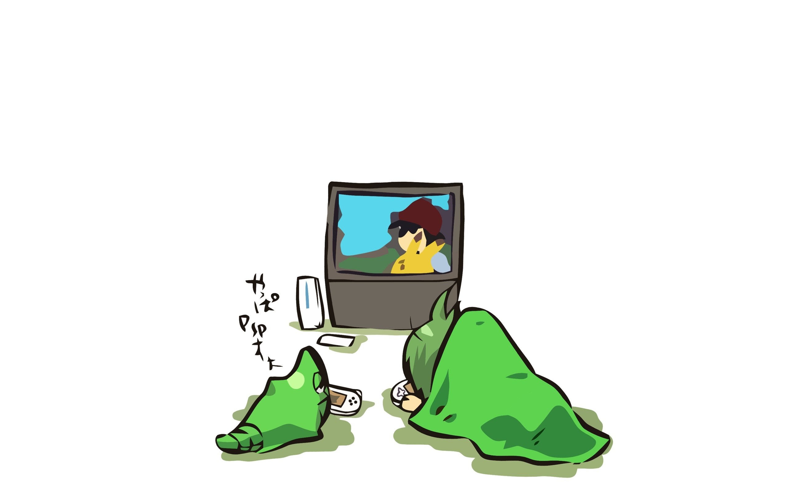 person watching tv under blanket