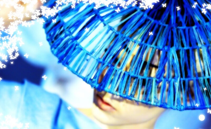 Person Wearing Blue Hat