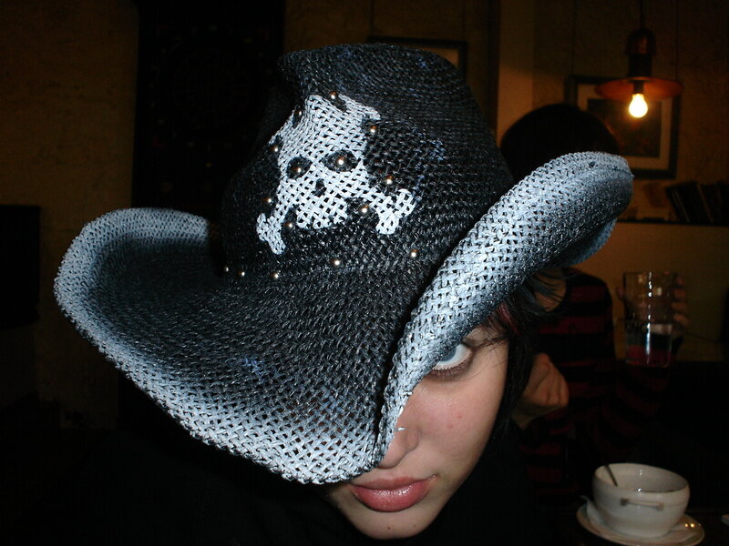 Person Wearing Cowboy Hat