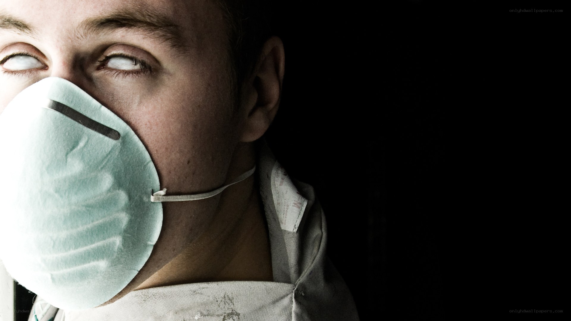 person wearing face mask