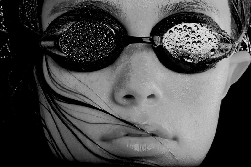 Person Wearing Goggles