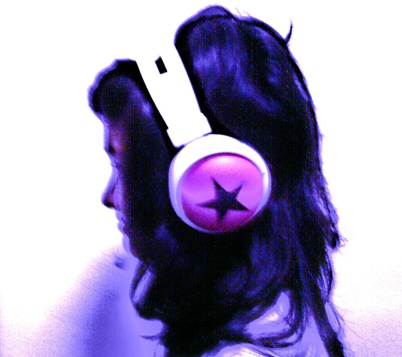 person wearing headphones