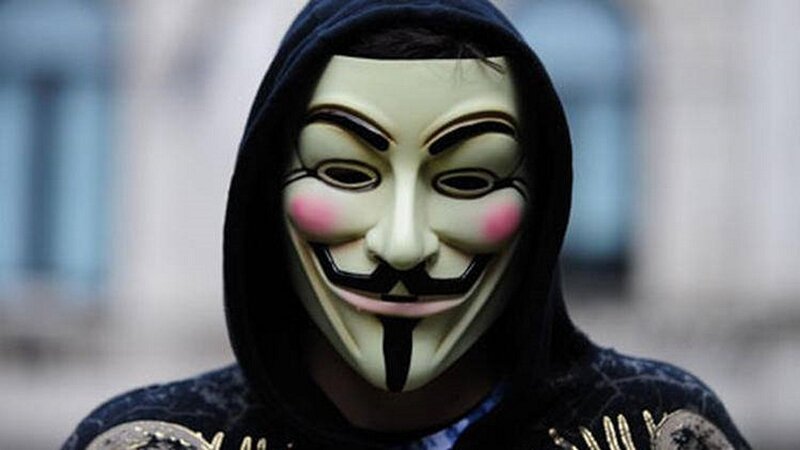 Person Wearing Mask — Black, Serious
