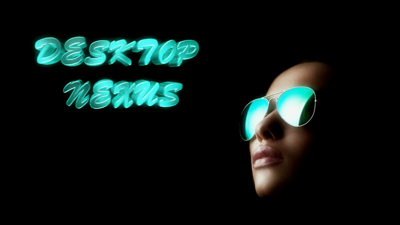 Person Wearing Sunglasses — Black