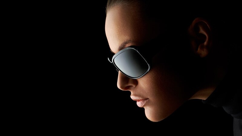 person wearing sunglasses in profile