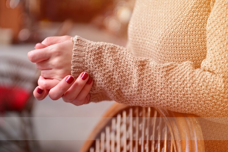 Person Wearing Sweater