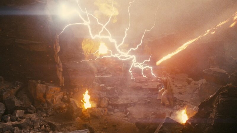 Person Wielding Lightning